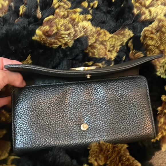 Michael Kors black pebbled leather shoulder bag with matching Wallet - Picture 17 of 17